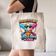 It's My 6733 Days Of School Baseball Ice Cream Dripping Canvas Tote Bag It's My 6733 Days Of School Baseball Ice Cream Dripping Canvas Tote Bag