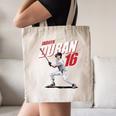 Jarren Duran Boston MLB Baseball Players MLBJDU204M Canvas Tote Bag Jarren Duran Boston MLB Baseball Players MLBJDU204M Canvas Tote Bag