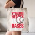 Kids Stealing Hearts Like I Steal Bases Cute Baseball Boys Canvas Tote Bag Kids Stealing Hearts Like I Steal Bases Cute Baseball Boys Canvas Tote Bag