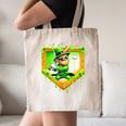 Leprechaun Baseball St Patricks Day Ice Cream Drip Men Boys Canvas Tote Bag