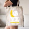 Love Bananas Banana Baseball Canvas Tote Bag