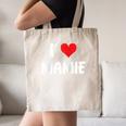 I Love Mamie Heart Grandma Grandmother Grandparent Raglan Baseball Tee Canvas Tote Bag I Love Mamie Heart Grandma Grandmother Grandparent Raglan Baseball Tee Canvas Tote Bag