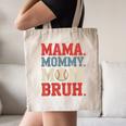 Mama Mommy Mom Bruh Baseball For Women Grandma Mother's Day Canvas Tote Bag