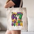 Mardi Gras Six Seven Baseball Drip Number 6 7 Meme Canvas Tote Bag Mardi Gras Six Seven Baseball Drip Number 6 7 Meme Canvas Tote Bag
