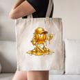 Melting Baseball Mascot Slugger Bat Cap Cartoon Canvas Tote Bag Melting Baseball Mascot Slugger Bat Cap Cartoon Canvas Tote Bag