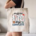 Mission 100 Days Complete Baseball 100th Day Of School Boys Canvas Tote Bag Mission 100 Days Complete Baseball 100th Day Of School Boys Canvas Tote Bag