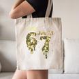 Retro I Was 6 Now I'm 7 Camo 67 Ice Cream Drip Baseball Canvas Tote Bag Retro I Was 6 Now I'm 7 Camo 67 Ice Cream Drip Baseball Canvas Tote Bag