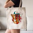 Retro Vintage Baseball Hot Dogs Canvas Tote Bag Retro Vintage Baseball Hot Dogs Canvas Tote Bag