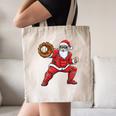Santa Playing Baseball Baseball Lover Baseballer Xmas Canvas Tote Bag Santa Playing Baseball Baseball Lover Baseballer Xmas Canvas Tote Bag