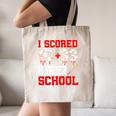 I Scored 6733 100th Days Of School Baseball Six Seven Meme Canvas Tote Bag I Scored 6733 100th Days Of School Baseball Six Seven Meme Canvas Tote Bag