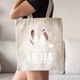 Senior Mom Class Of 2026 Baseball Graduation Heart Canvas Tote Bag