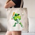 Shamrock Playing Baseball St Patricks Day Men Boys Kid Canvas Tote Bag Shamrock Playing Baseball St Patricks Day Men Boys Kid Canvas Tote Bag