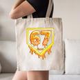 Six Seven 67 Meme Gen Alpha Slang Baseball 101 Canvas Tote Bag