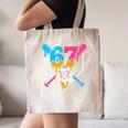 Six Seven Baseball Ice Cream Drip Cool 67 Gen Alpha Slang Canvas Tote Bag Six Seven Baseball Ice Cream Drip Cool 67 Gen Alpha Slang Canvas Tote Bag