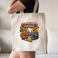 Spring Training 2026 Baseball Fan Retro Palm Cactus Canvas Tote Bag