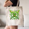 St Patricks Day Baseball Ice Cream Shamrock Baseball Player Canvas Tote Bag St Patricks Day Baseball Ice Cream Shamrock Baseball Player Canvas Tote Bag