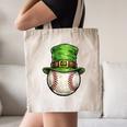 St Patricks Day Baseball Player Leprechaun Hat Men Boys Kids Canvas Tote Bag