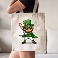 St Patrick’s Day Leprechaun Baseball Irish Graphic Canvas Tote Bag