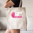 Strike Out Cancer Breast Cancer Awareness Baseball Warrior Canvas Tote Bag Strike Out Cancer Breast Cancer Awareness Baseball Warrior Canvas Tote Bag