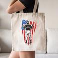 US Flag Baseball Player Batter Sport Lover Team Coach Family Canvas Tote Bag