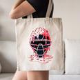 Valentine Baseball Catcher Mask Ice Cream Drip Tee For Boys Canvas Tote Bag Valentine Baseball Catcher Mask Ice Cream Drip Tee For Boys Canvas Tote Bag