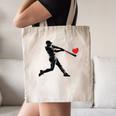 Valentines Day Baseball Batter Silhouette Heart Men Boys Kid Canvas Tote Bag Valentines Day Baseball Batter Silhouette Heart Men Boys Kid Canvas Tote Bag