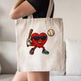 Valentines Day Baseball Red Heart Love Boys Kids Tee Canvas Tote Bag