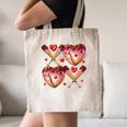 Valentines Day Drip Heart Baseball XOXO Boys Kids Men Sport Canvas Tote Bag Valentines Day Drip Heart Baseball XOXO Boys Kids Men Sport Canvas Tote Bag