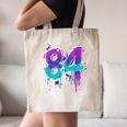 Vintage Baseball 84 Number Canvas Tote Bag Vintage Baseball 84 Number Canvas Tote Bag