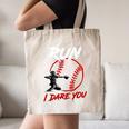 Vintage Baseball Catcher Boys Go Ahead Run I Dare You Canvas Tote Bag Vintage Baseball Catcher Boys Go Ahead Run I Dare You Canvas Tote Bag