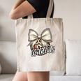 Wildcats Baseball Leopard Print Coquette Bow Mascot Game Day Canvas Tote Bag Wildcats Baseball Leopard Print Coquette Bow Mascot Game Day Canvas Tote Bag