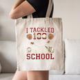 Women's 100 Days Of School Boys Kids Baseball Canvas Tote Bag Women's 100 Days Of School Boys Kids Baseball Canvas Tote Bag
