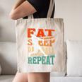 Women's Eat Sleep Baseball Repeat Vintage Player Sport Lover Retro Canvas Tote Bag