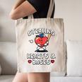Women's Valentines Day Baseball Stealing Hearts Bases Boys Kids Men Canvas Tote Bag Women's Valentines Day Baseball Stealing Hearts Bases Boys Kids Men Canvas Tote Bag