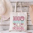 100 Days Of School Baseball 100th Day Of School Girls Canvas Tote Bag