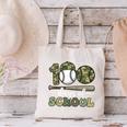 100 Days Of School Baseball Camo Art For Boys Kids Students Canvas Tote Bag