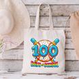 100 Days Of School Baseball Drip Boys 100th Day Of School Canvas Tote Bag