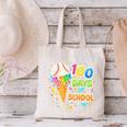 100 Days Of School Baseball Ice Cream Drip Boys Kids Player Canvas Tote Bag