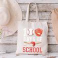 100 Days Of School Baseball Player Teacher Student Canvas Tote Bag 100 Days Of School Baseball Player Teacher Student Canvas Tote Bag