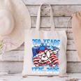 250 Years 1776 2026 250th Baseball American Flag 4th Of July Canvas Tote Bag