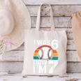 I Was 6 Now Im 7 Baseball Birthday Age 7 Canvas Tote Bag I Was 6 Now Im 7 Baseball Birthday Age 7 Canvas Tote Bag