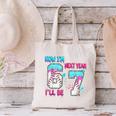 Now Im 6 Next Year I'Ll Be 7 Baseball Ice Cream Drip 67 Meme Canvas Tote Bag