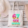 67 Ice Cream Drip Baseball Six Seven 6-7 Meme Teen Boy Canvas Tote Bag 67 Ice Cream Drip Baseball Six Seven 6-7 Meme Teen Boy Canvas Tote Bag