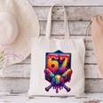 67 Meme Trendy Baseball Number 67 Player Six Seven Canvas Tote Bag 67 Meme Trendy Baseball Number 67 Player Six Seven Canvas Tote Bag