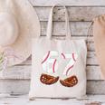 67 Trend Baseball Glove Number Style Canvas Tote Bag
