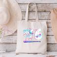 6th Birthday Boy Bro I'm 6 Year Old Baseball Ice Cream Drip Canvas Tote Bag