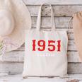 75 Year Old 1951 Classic Baseball Fan 75th Birthday Canvas Tote Bag 75 Year Old 1951 Classic Baseball Fan 75th Birthday Canvas Tote Bag