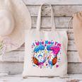 7th Birthday I Was 6 Now I'm 7 Baseball Ice Cream Drip Canvas Tote Bag