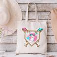 7th Birthday Baseball Bat Ice-Cream Drip 7yrs Old Boys Girls Canvas Tote Bag