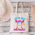 8th Birthday Baseball 8 Year Old Ice Cream Drip Boy Baseball Canvas Tote Bag